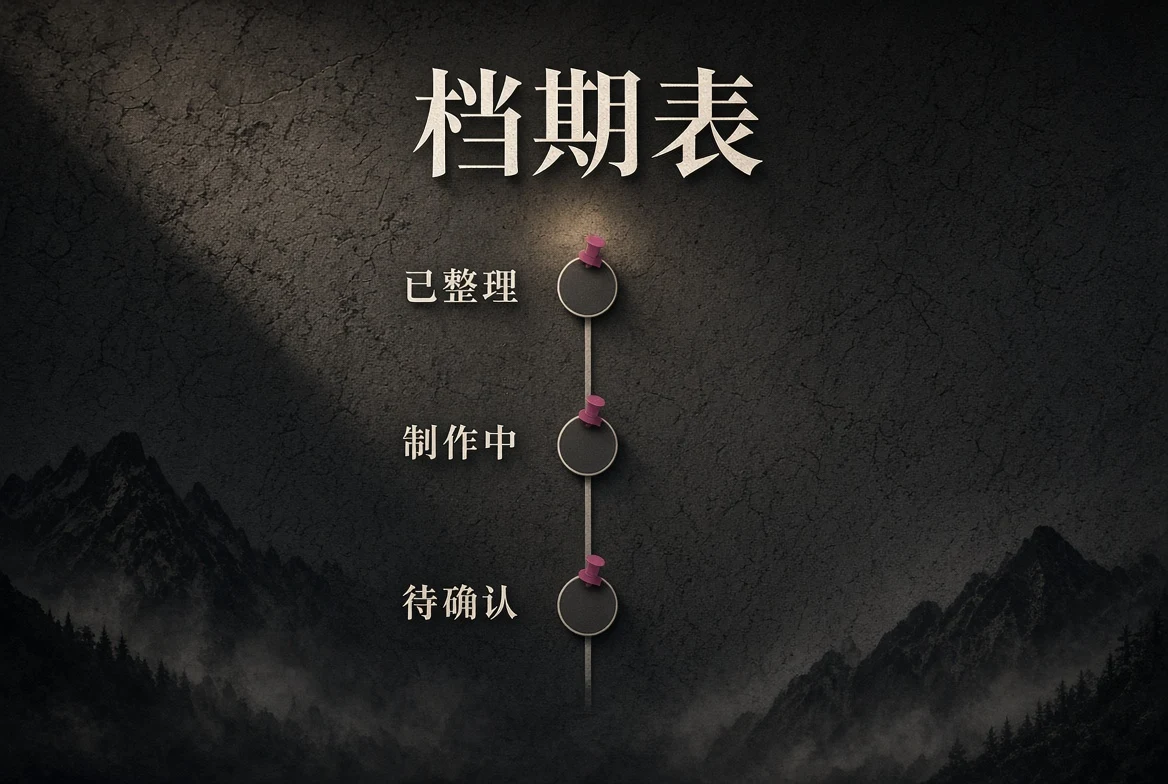 更新日程